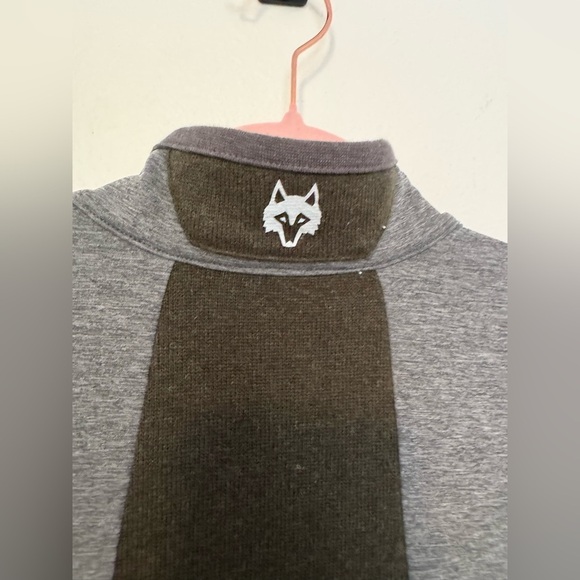 Greyson Sequoia Luxe Vest Mens Wool Blend Green Gray Medium Golf EUC - Picture 7 of 7